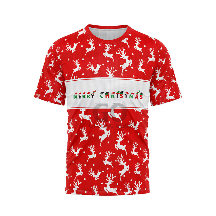 Ugly Christmas Reindeer Snowflakes Unisex Shirts