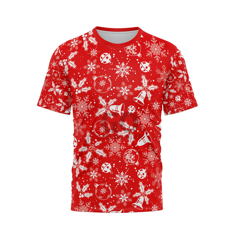Ugly Christmas Reindeer Snowflakes Unisex Shirts
