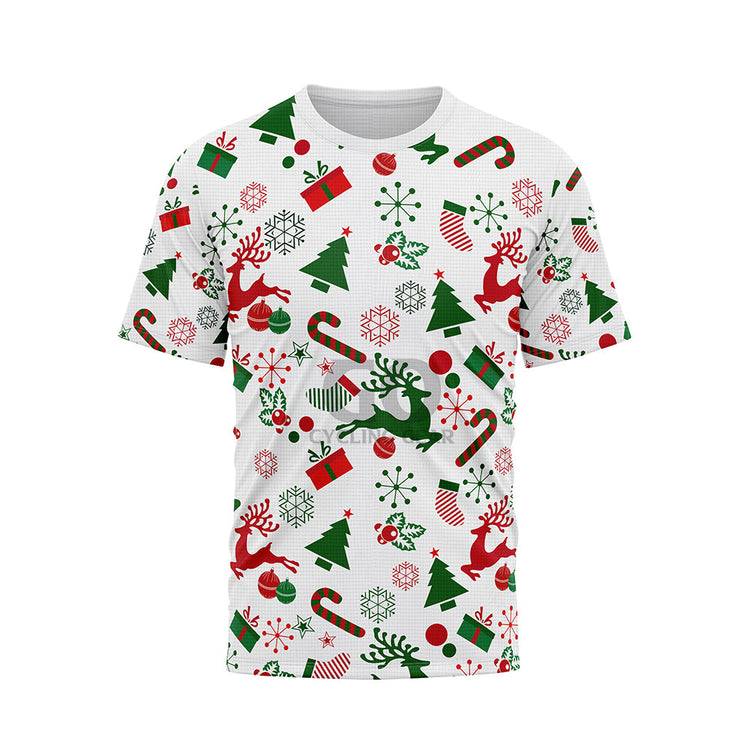 Ugly Christmas Reindeer Snowflakes Unisex Shirts