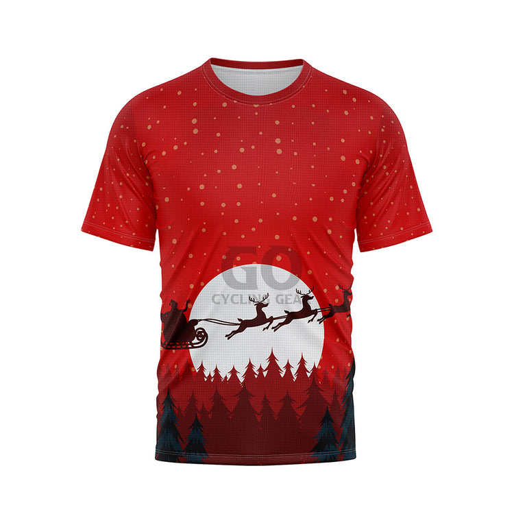 Ugly Christmas Reindeer Snowflakes Unisex Shirts