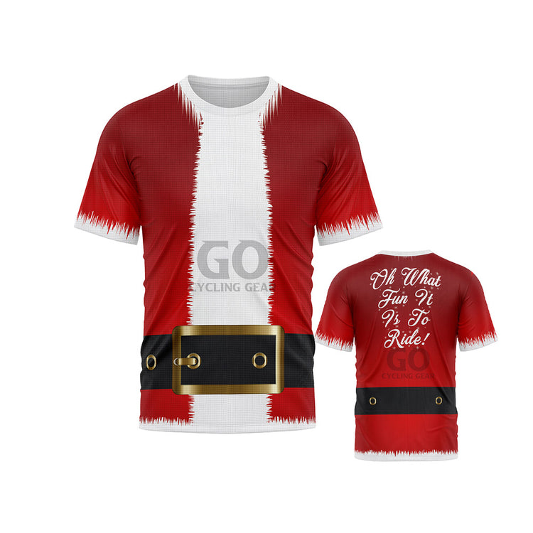 Men's Santa Claus Christmas Short Sleeve Shirts