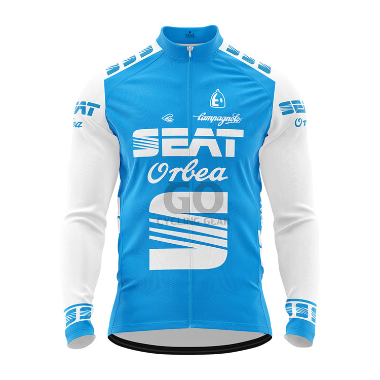 SEAT Orbea Retro Long Sleeve Cycling Jersey 1985