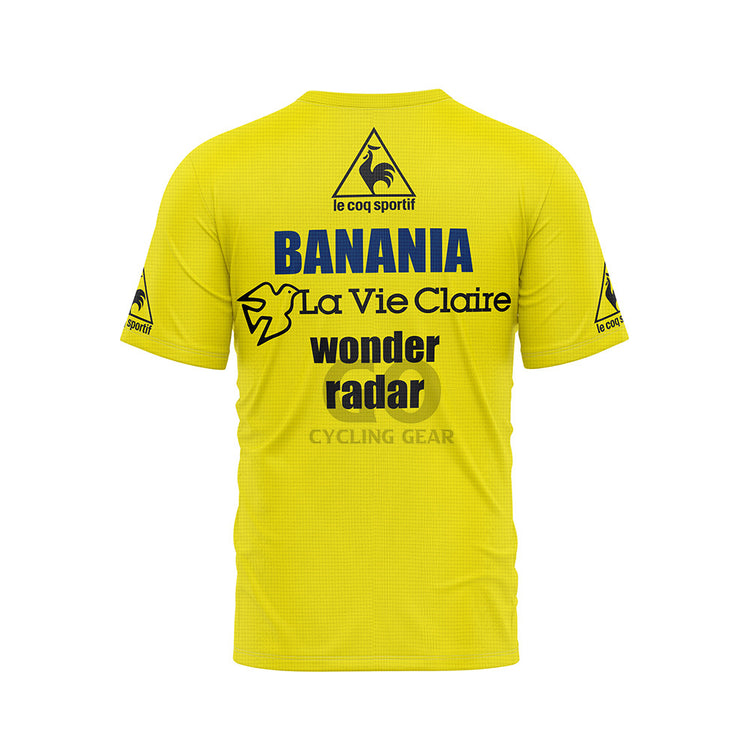 1986 Tour De France Yellow Cycling T-Shirt