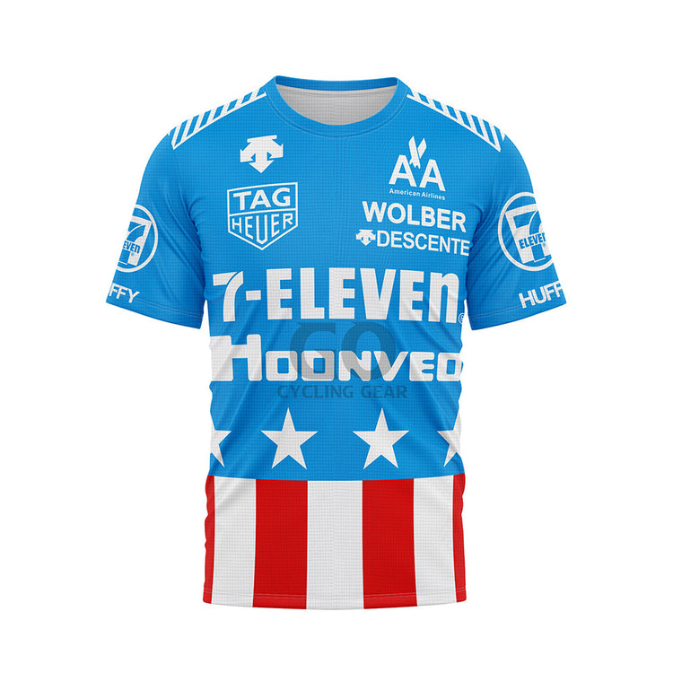 7-Eleven Retro Short Sleeve Cycling T-Shirt