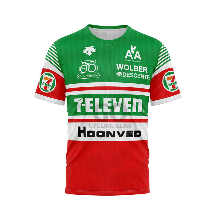 7-Eleven Retro Short Sleeve Cycling T-Shirt
