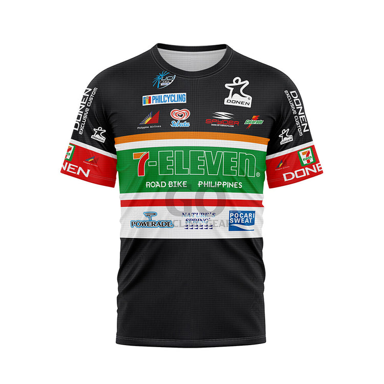 7-Eleven Retro Short Sleeve Cycling T-Shirt