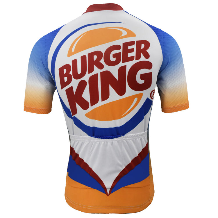 BURGER KING Maillot de cyclisme vintage