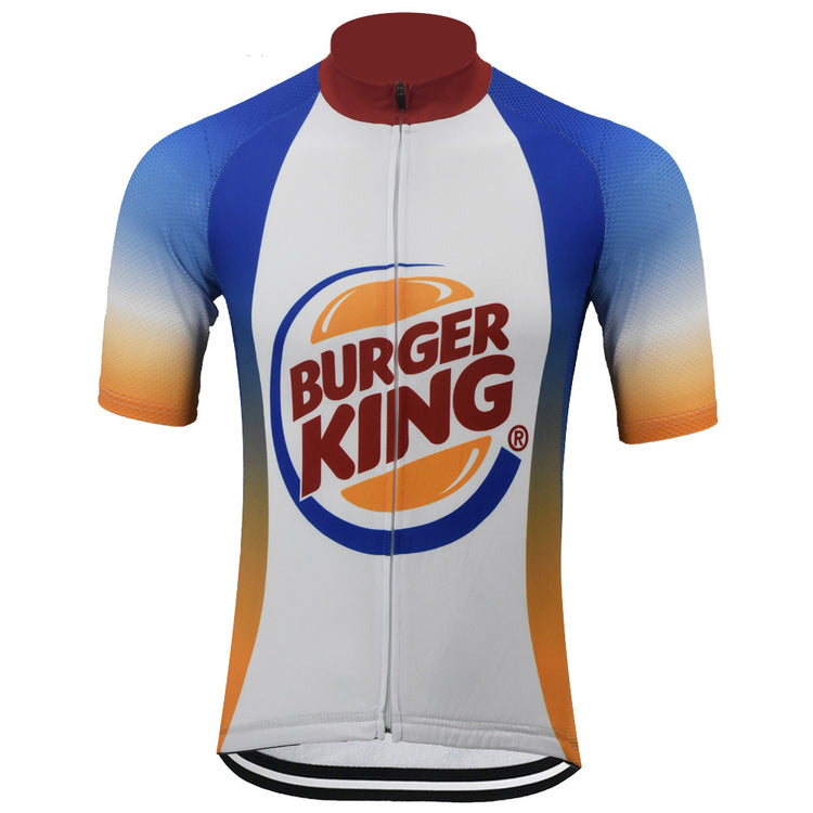 BURGER KING Maillot de cyclisme vintage