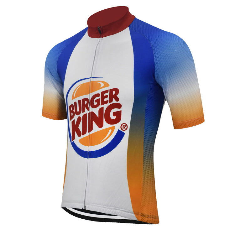 BURGER KING Maillot de cyclisme vintage