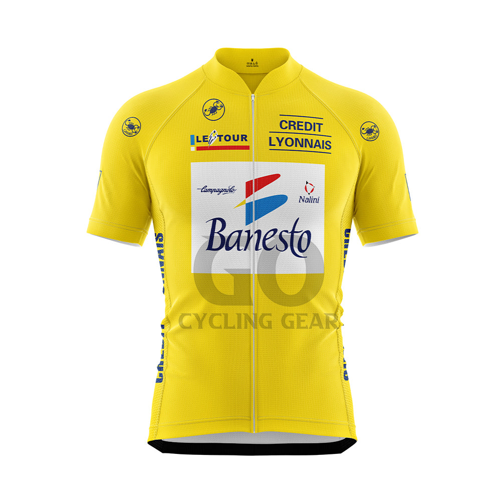 Maillot vélo rétro Banesto Nalini Pinarello – The Sport Nuggets Maillot vélo rétro Banesto Nalini Pinarello – The Sport Nuggets