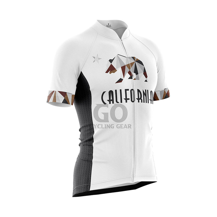 California Cycling Jersey Vêtements de vélo à manches courtes pour hommes