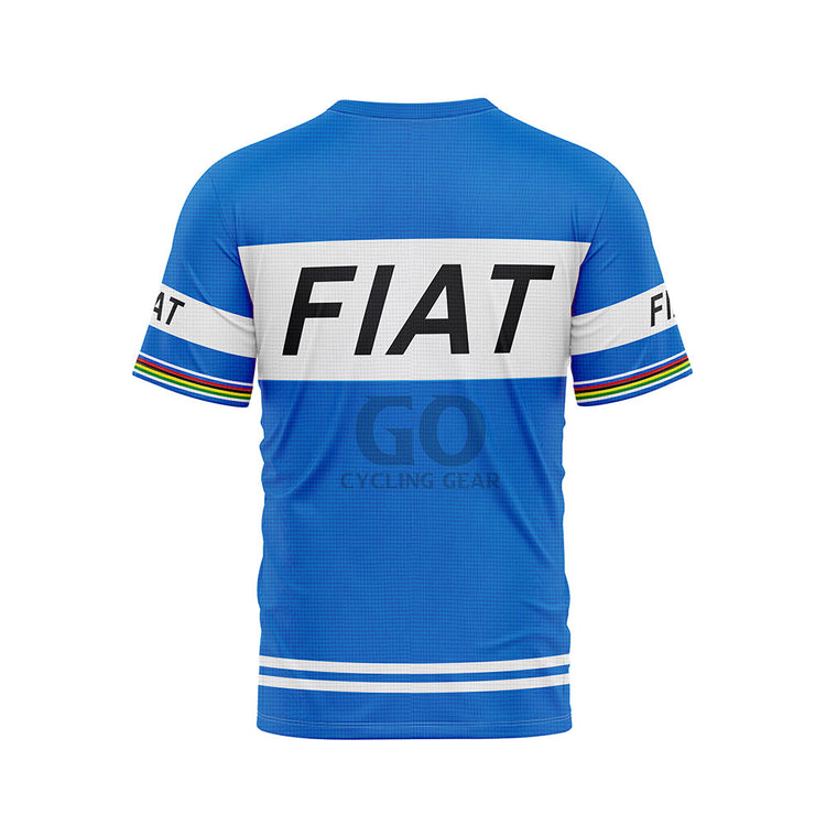 FIAT France Cycling T-Shirt Back