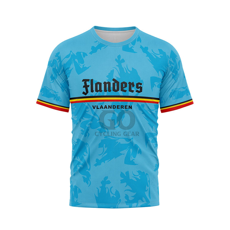 Flanders Vlaanderen Cycling Tee