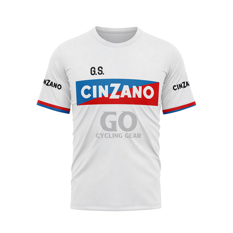 G.S. Cinzano Retro Short Sleeve Cycling T-Shirt