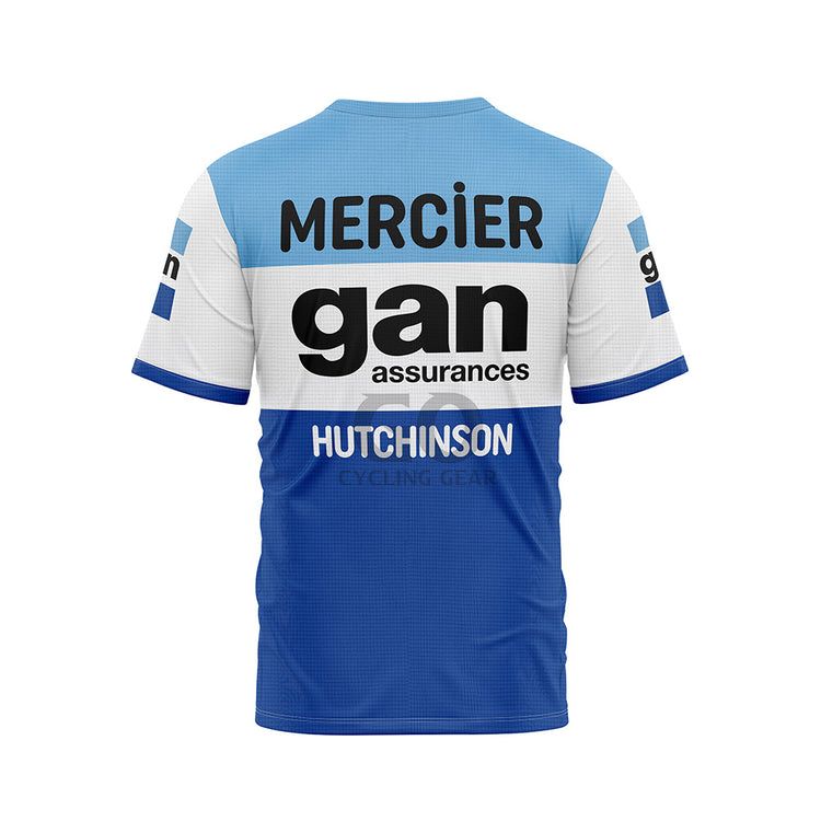 Gan Mercier Hutchinson Retro Team Cycling T-Shirt