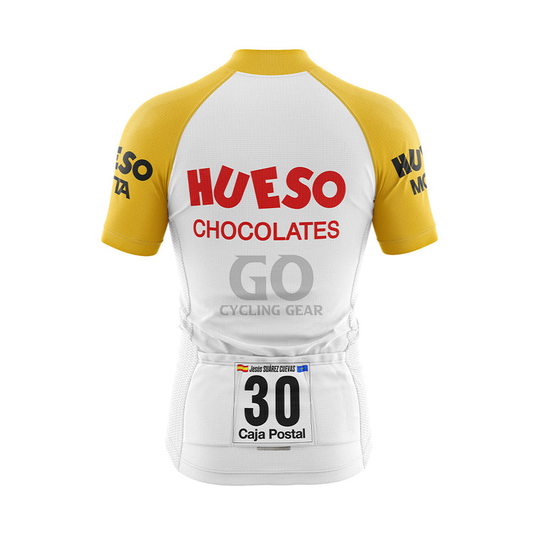 Hueso Chocolates Team Cycling Jersey 1983,Chrono Version