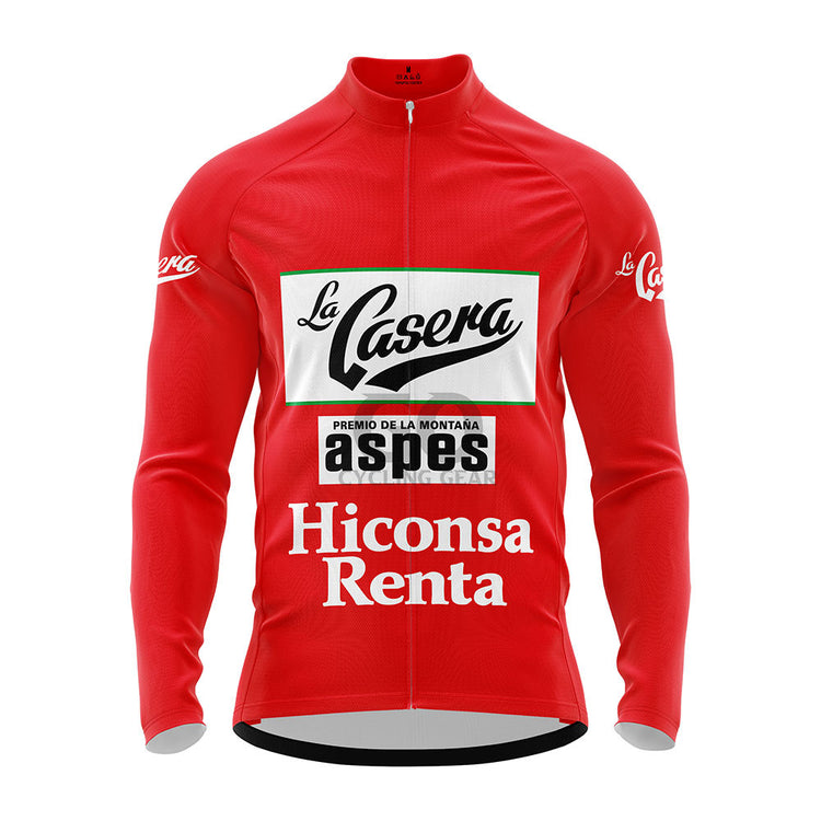 LA CASERA ABILLEIRA MOUNTAIN Long Sleeve JERSEY VUELTA ESPAÑA 1974