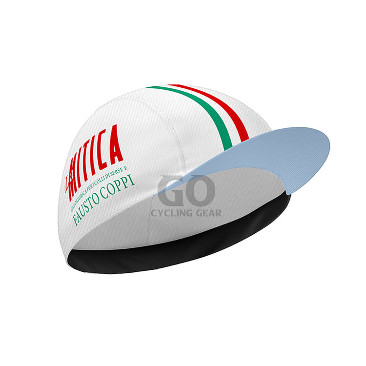 Retro Cycling cap with La Mitica logos