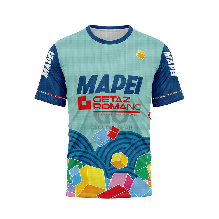 Mapei Retro Cycling Tee Short Sleeve - Go Cycling Gear