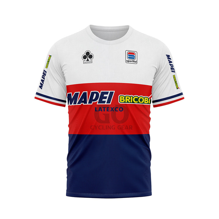 Mapei unisex Retro Cycling T-Shirt