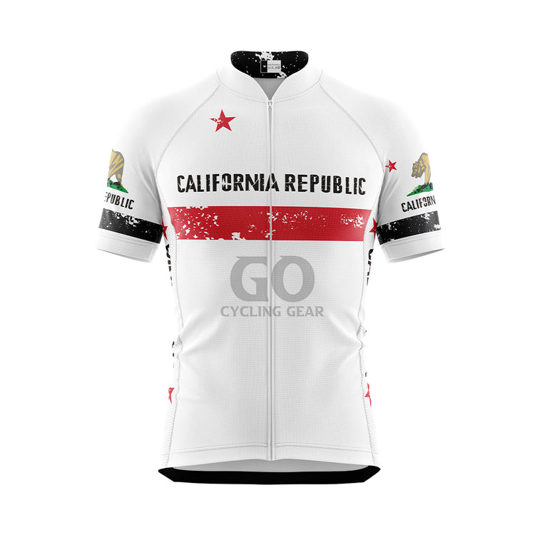 California Cycling Jersey Herren Kurzarm Fahrradbekleidung