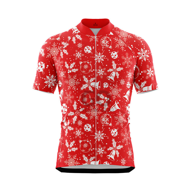 Men's Ugly Christmas Short Sleeve Cycling Jersey Multiple styles