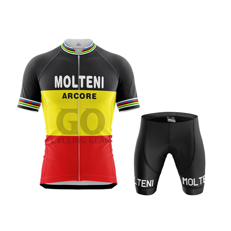Molteni Arcore Cycling Kit Belgium Champion