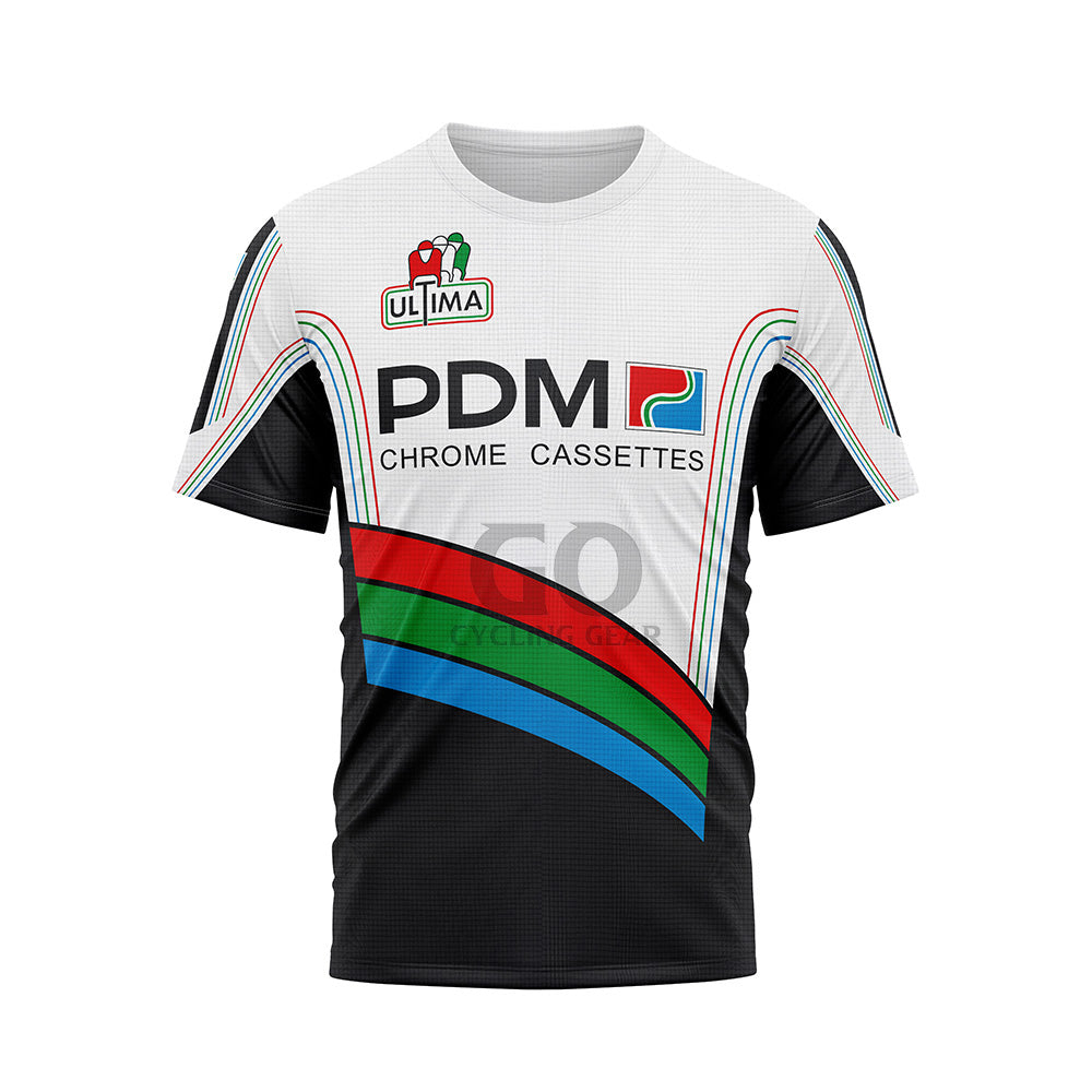 PDM Team Retro Cycling T-Shirt - Main Image