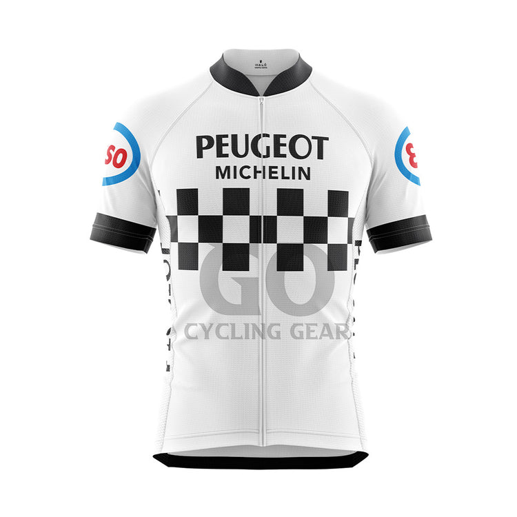 Peugeot Esso Michelin Retro Cycling Jersey 1977
