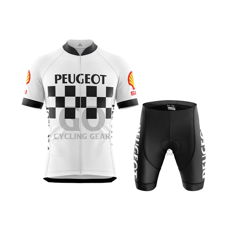 Peugeot Shell Retro Cycling Kit 1987