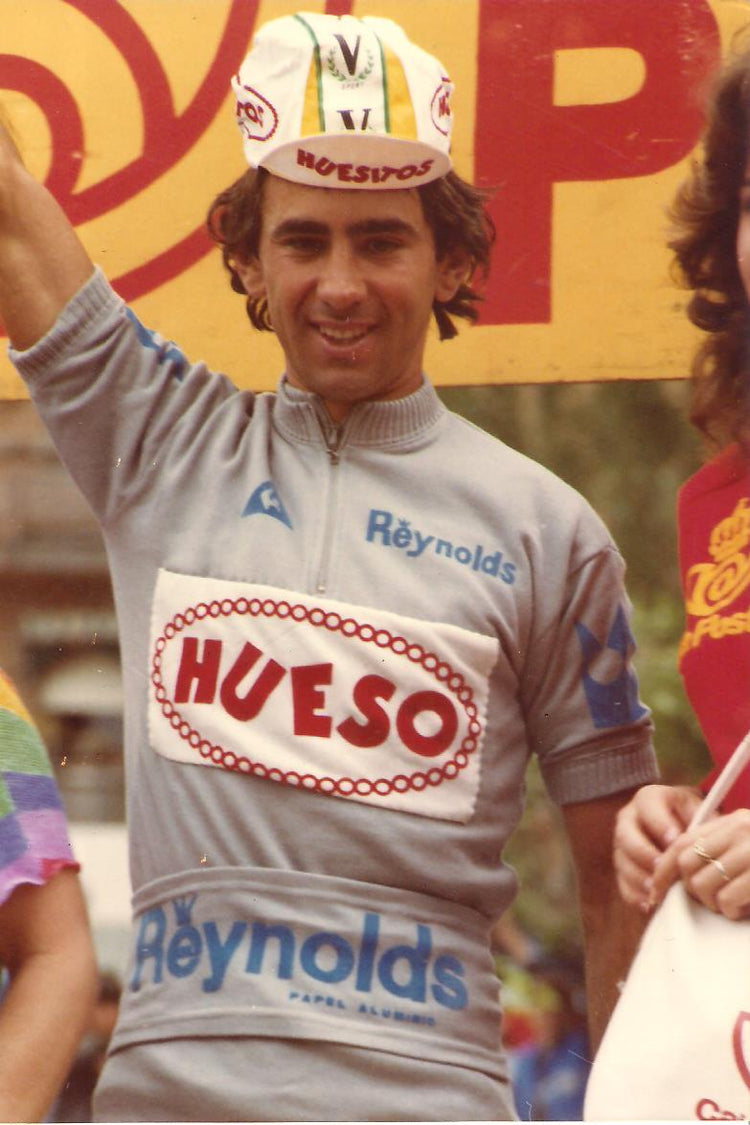 Sabino Angoita HUESO Grey Cycling Jersey Vuelta A Espana 1983