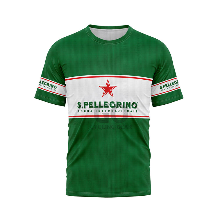 San Pellegrino Beer Blue & Green T-Shirt
