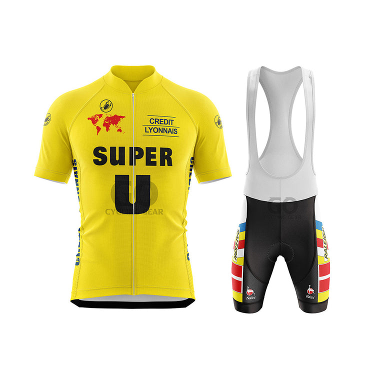 Super U Cycling Kits Tour de France 1989