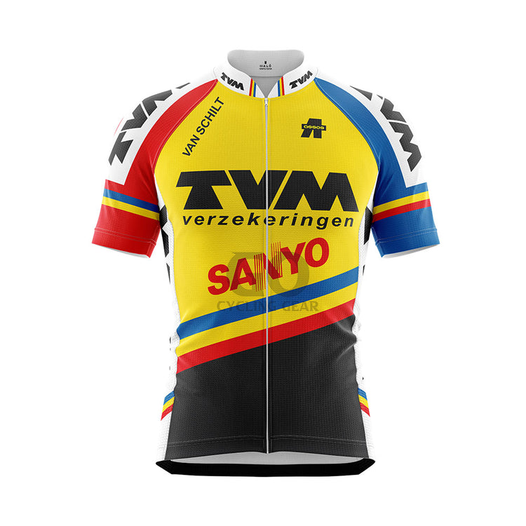 TVM Sanyo Verzekeringen Retro Cycling Jersey 1991