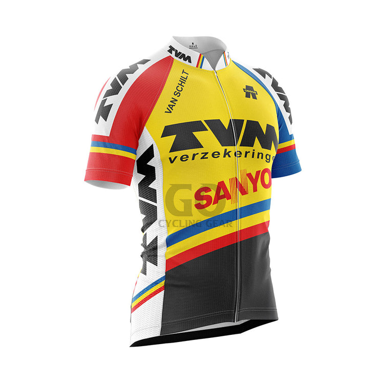TVM Sanyo Verzekeringen Retro Cycling Jersey 1991