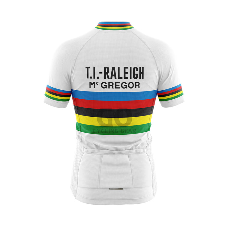 Vintage 1978 TI Raleigh-McGregor World Champion Cycling Jersey