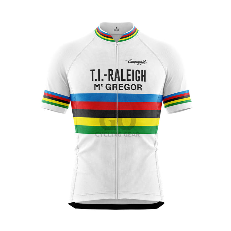 Gerrie Knetemann 1978 TI Raleigh-McGregor World Champion Cycling Jersey
