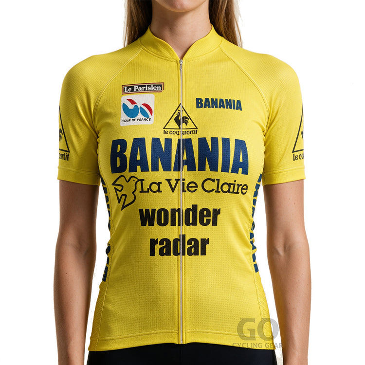 la vie claire wonder radar women's 1986 yellow jersey