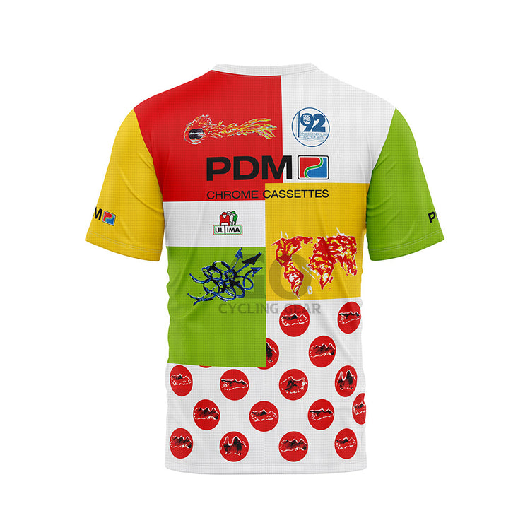PDM Team Retro Cycling T-Shirt