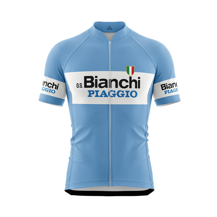 Vintage Bianchi Piaggio Radtrikot