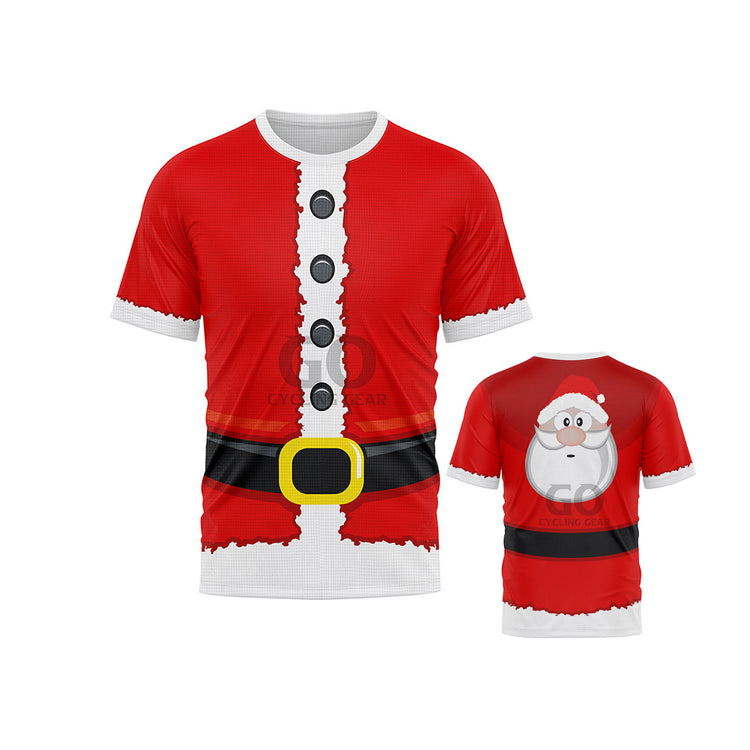 Men's Santa Claus Christmas Short Sleeve Shirts