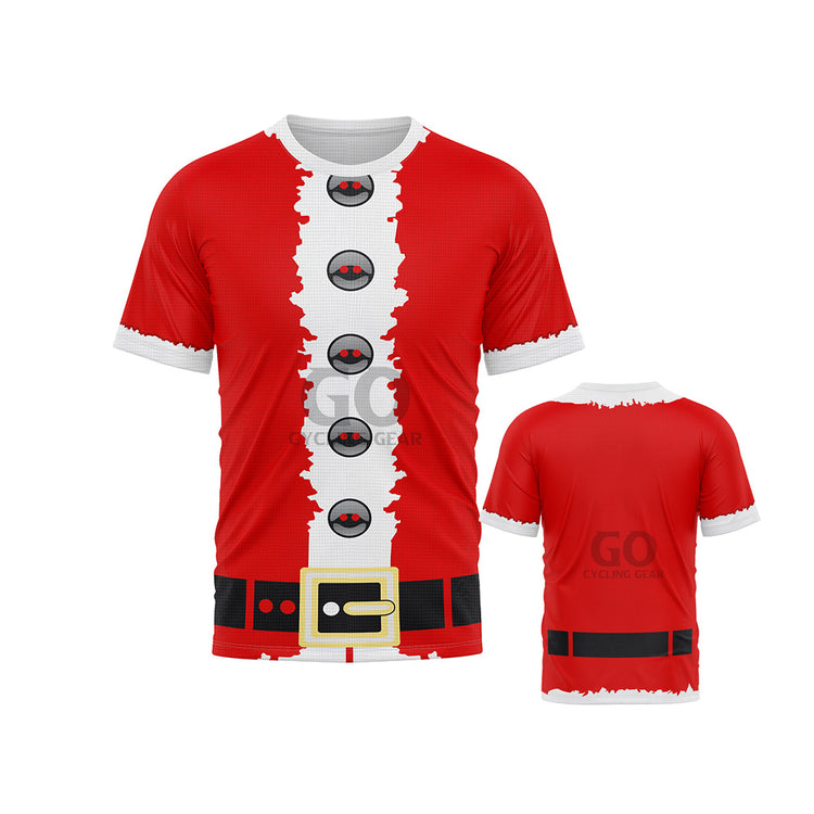 Men's Santa Claus Christmas Short Sleeve Shirts