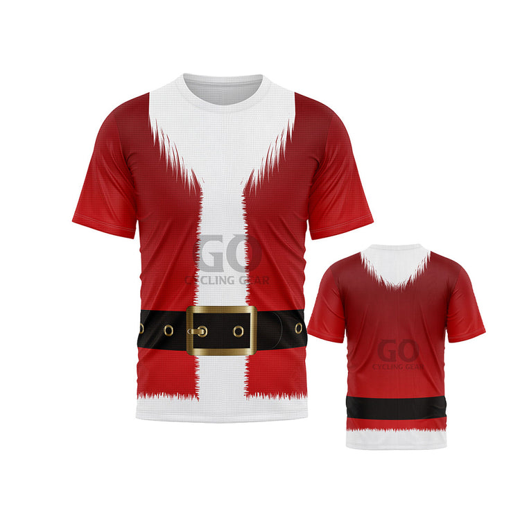 Men's Santa Claus Christmas Short Sleeve Shirts