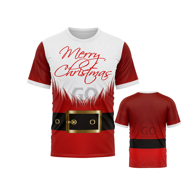 Men's Santa Claus Christmas Short Sleeve Shirts