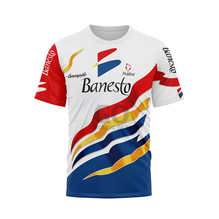 Banesto Retro Cycling T-Shirt