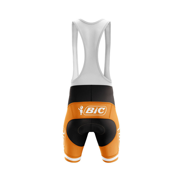 Team Bic Retro Cycling Bib Short