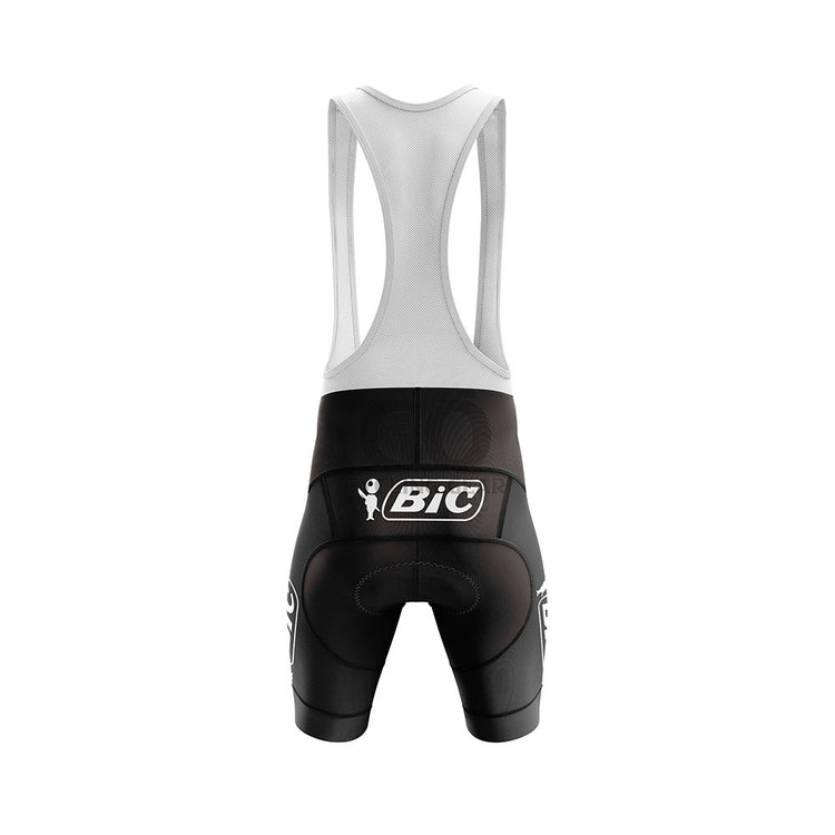 Team Bic Retro Cycling Bib Short