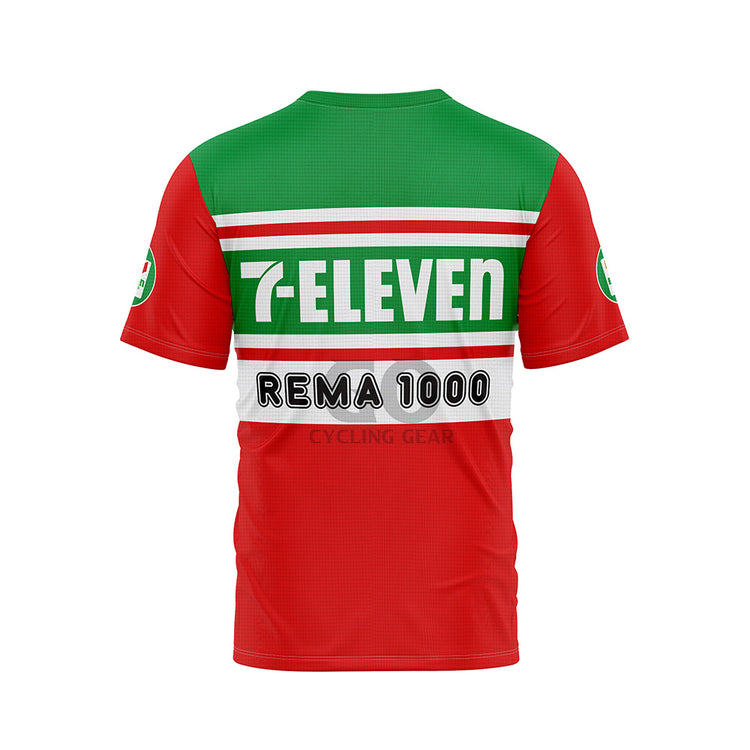7-Eleven Retro Short Sleeve Cycling T-Shirt