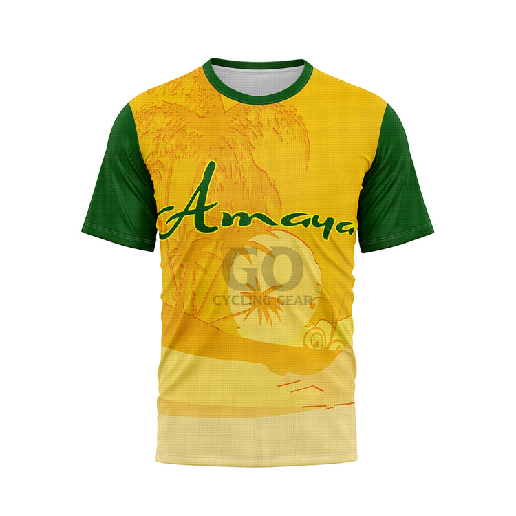 Amaya Seguros Spanish cycling t-shirt