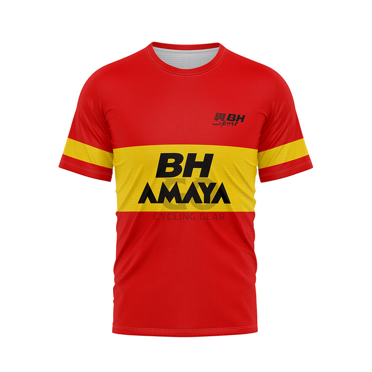 Amaya Seguros Spanish cycling t-shirt